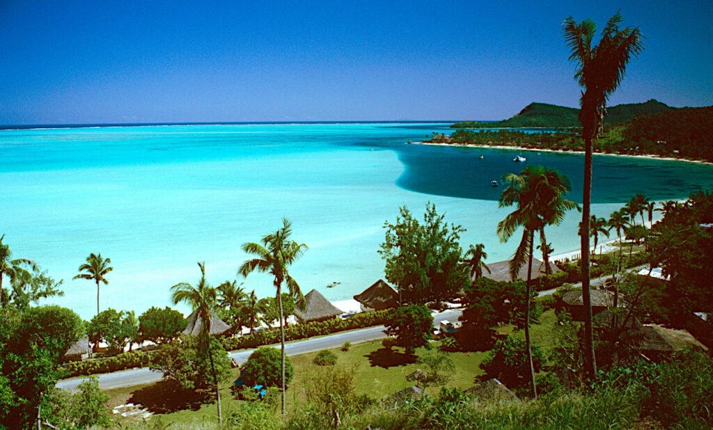 matira beach bora bora