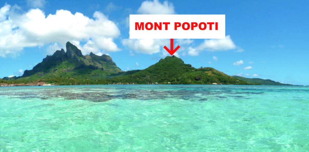 mont popoti bora bora