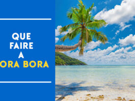 que faire à bora bora