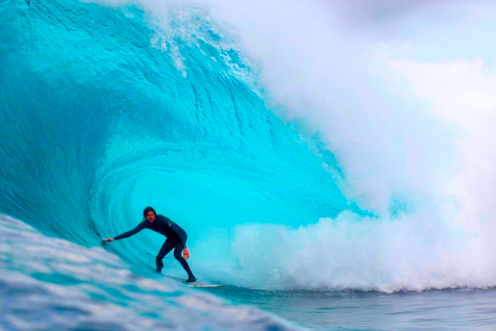 surf teahupo o