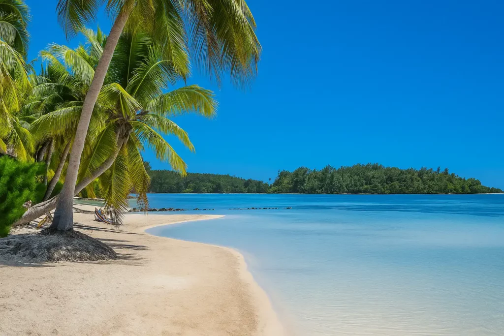 plage des tipaniers moorea