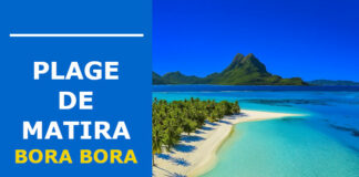 Plage de Matira Bora Bora plage de matira