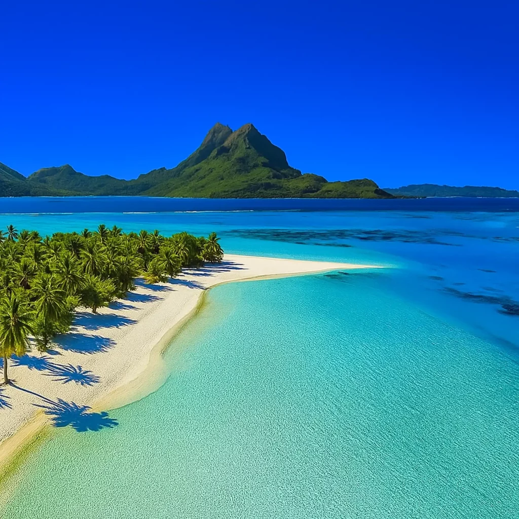plage matira bora bora