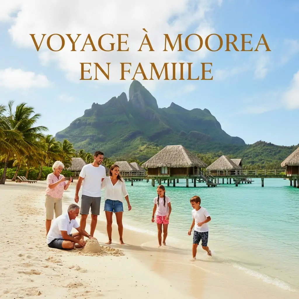 Voyage en famille à Moorea en Polynésie française