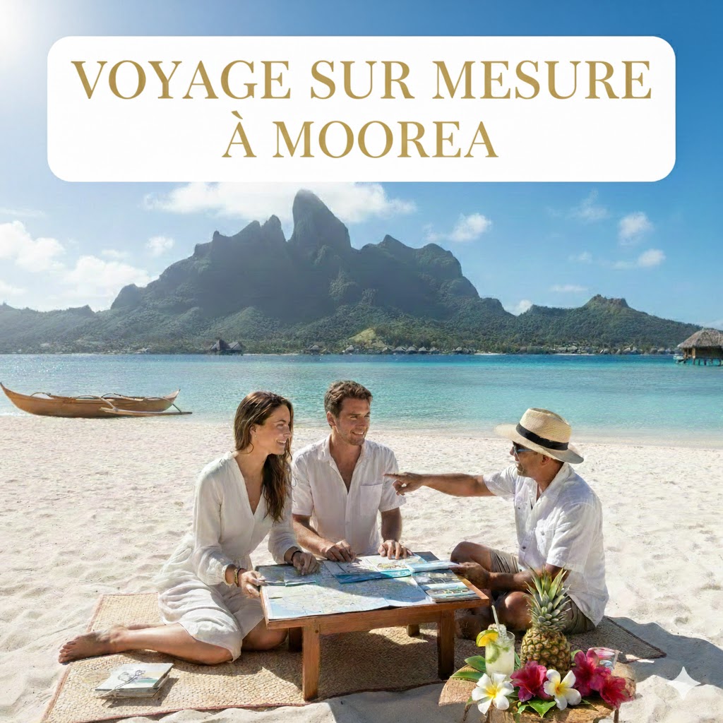 Voyage sur mesure à Moorea en Polynésie française
