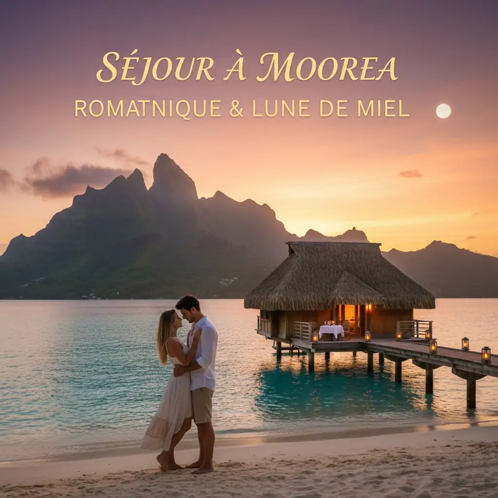 Séjour romantique à Moorea en Polynésie française